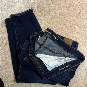 American Eagle Outfitters Blue Skinny Jeans with Classic Denim Style